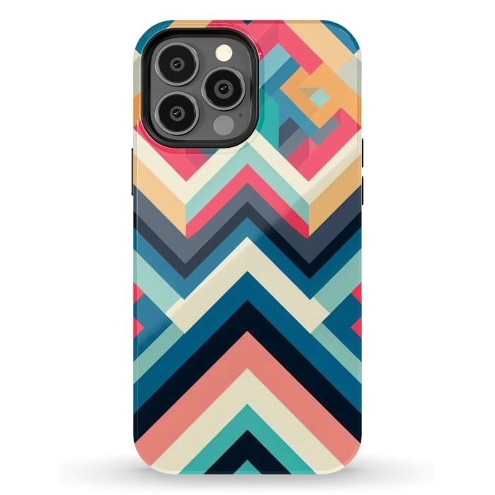 iPhone 13 Pro Max StrongFit Culture Chevron by JohnnyVillas