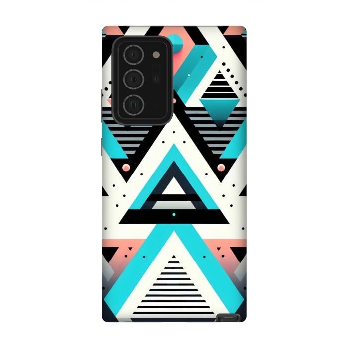 Galaxy Note 20 Ultra StrongFit Abstract Triangles by JohnnyVillas