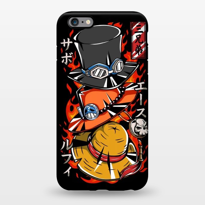 iPhone 6/6s plus StrongFit Three Brothers Hats by LM2Kone
