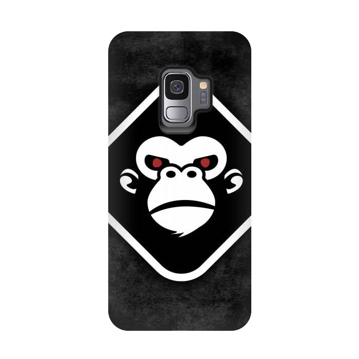 Galaxy S9 StrongFit Monkey logo by Manuvila