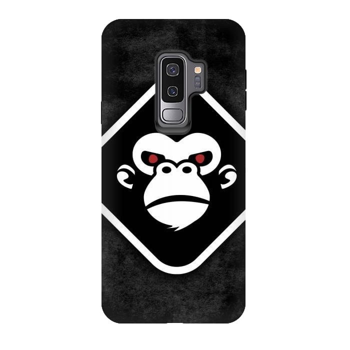 Galaxy S9 plus StrongFit Monkey logo by Manuvila