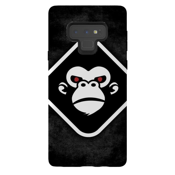 Galaxy Note 9 StrongFit Monkey logo by Manuvila