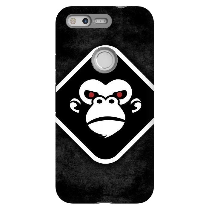 Pixel StrongFit Monkey logo by Manuvila