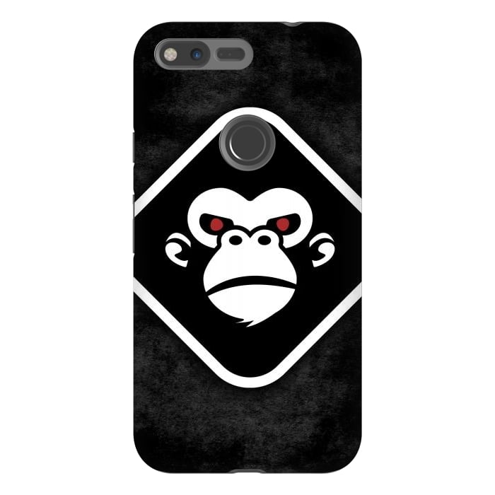 Pixel XL StrongFit Monkey logo by Manuvila