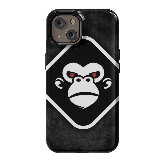 iPhone 14 StrongFit Monkey logo by Manuvila