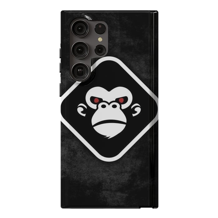 Galaxy S23 Ultra StrongFit Monkey logo by Manuvila