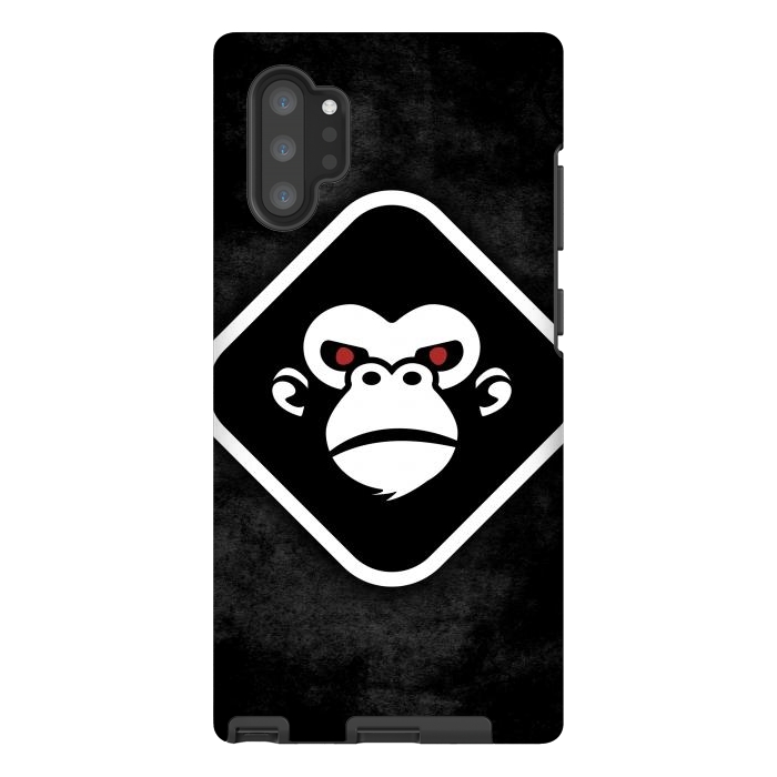 Galaxy Note 10 plus StrongFit Monkey logo by Manuvila