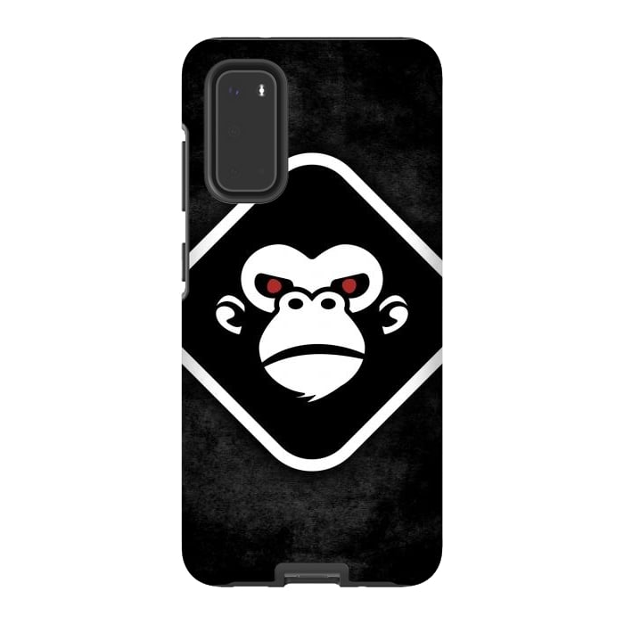 Galaxy S20 StrongFit Monkey logo by Manuvila