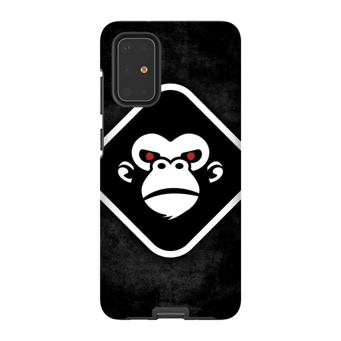 Galaxy S20 Plus StrongFit Monkey logo by Manuvila