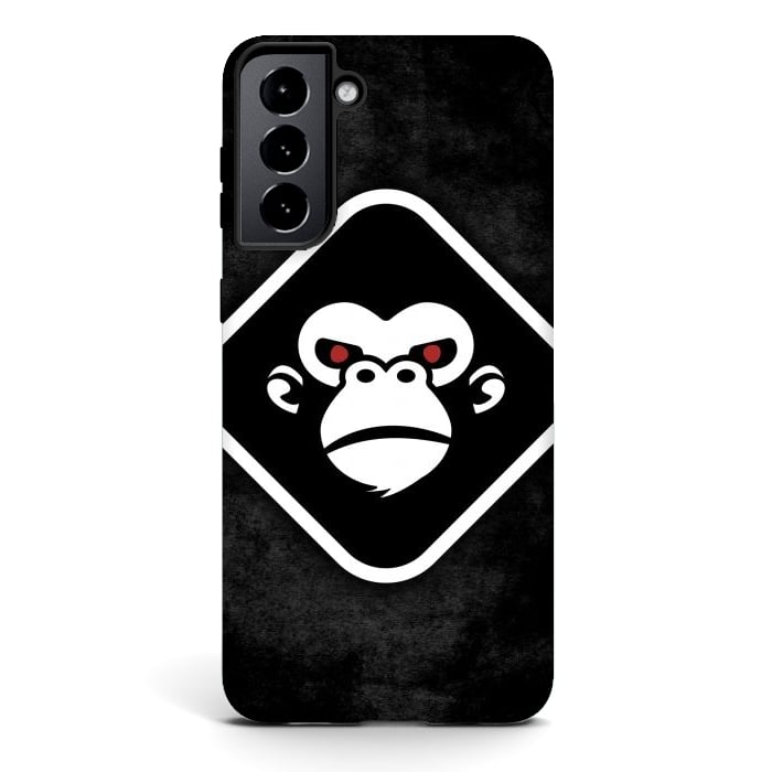 Galaxy S21 StrongFit Monkey logo by Manuvila