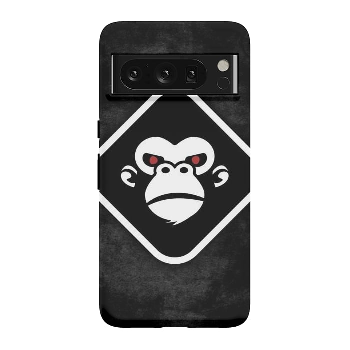 Pixel 8 Pro StrongFit Monkey logo by Manuvila