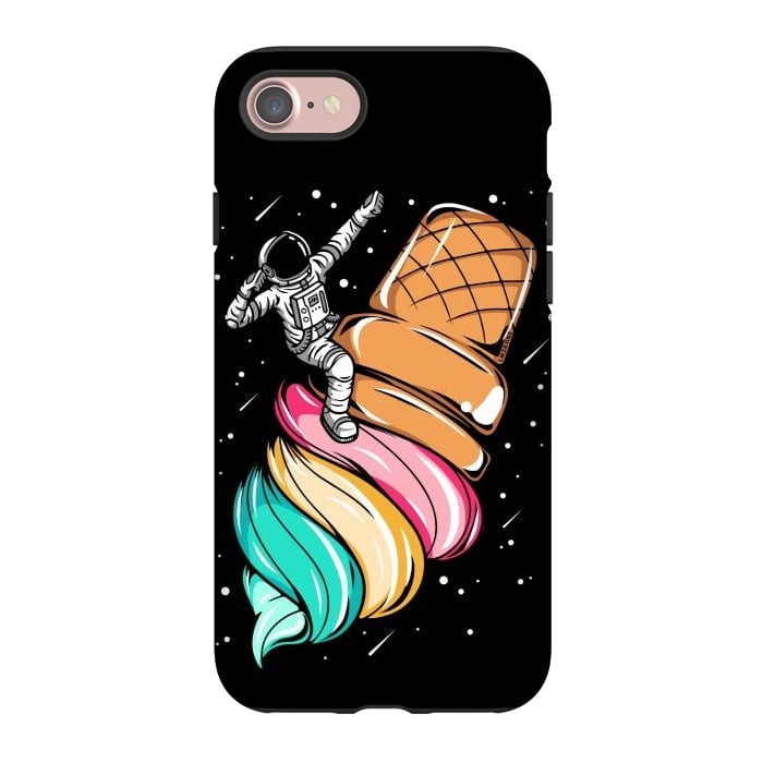 iPhone 7 StrongFit Ice Cream Astronaut by LM2Kone