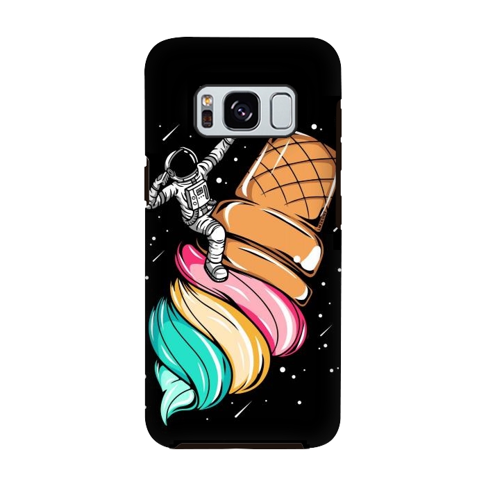 Galaxy S8 StrongFit Ice Cream Astronaut by LM2Kone