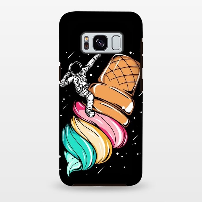 Galaxy S8 plus StrongFit Ice Cream Astronaut by LM2Kone