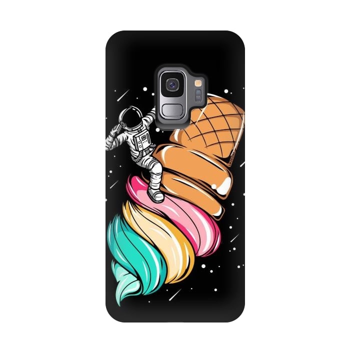 Galaxy S9 StrongFit Ice Cream Astronaut by LM2Kone