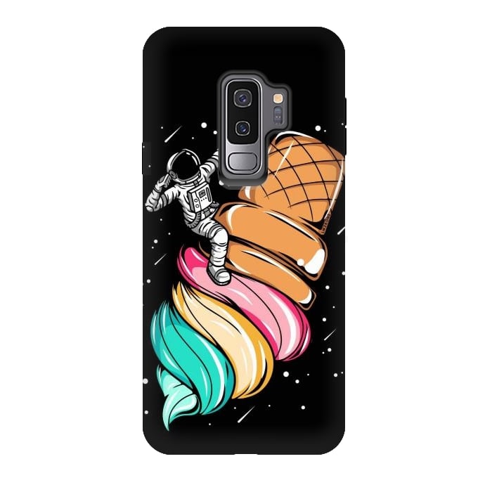 Galaxy S9 plus StrongFit Ice Cream Astronaut by LM2Kone
