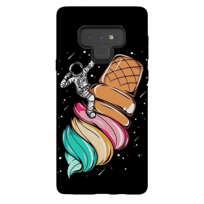 Galaxy Note 9 StrongFit Ice Cream Astronaut by LM2Kone