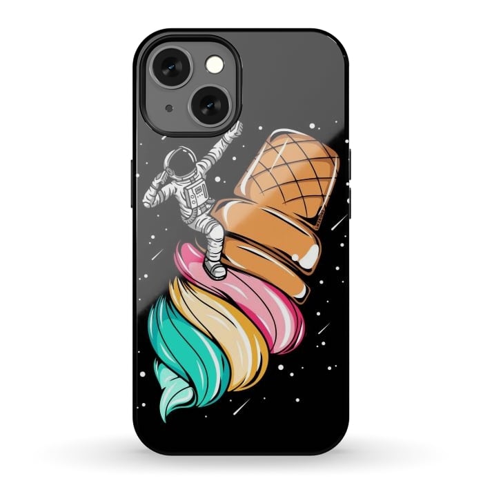 iPhone 13 StrongFit Ice Cream Astronaut by LM2Kone