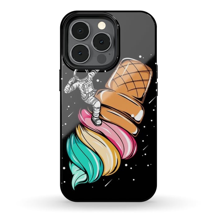 iPhone 13 pro StrongFit Ice Cream Astronaut by LM2Kone