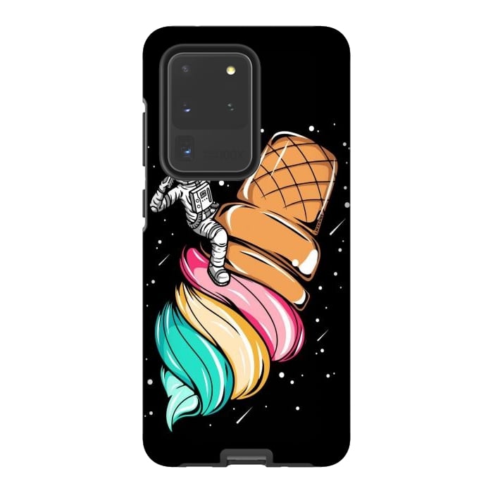 Galaxy S20 Ultra StrongFit Ice Cream Astronaut by LM2Kone
