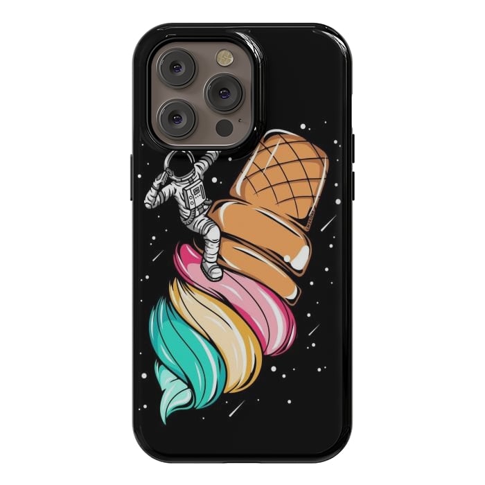iPhone 14 Pro max StrongFit Ice Cream Astronaut by LM2Kone