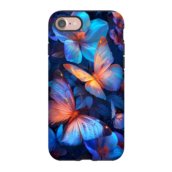 iPhone 7 StrongFit magical night butterflies by haroulita