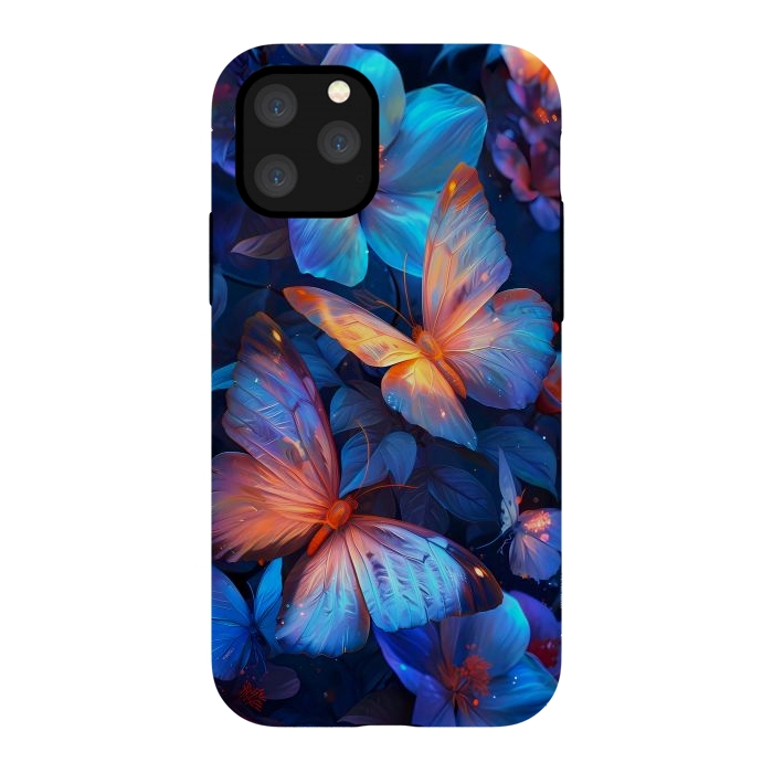 iPhone 11 Pro StrongFit magical night butterflies by haroulita