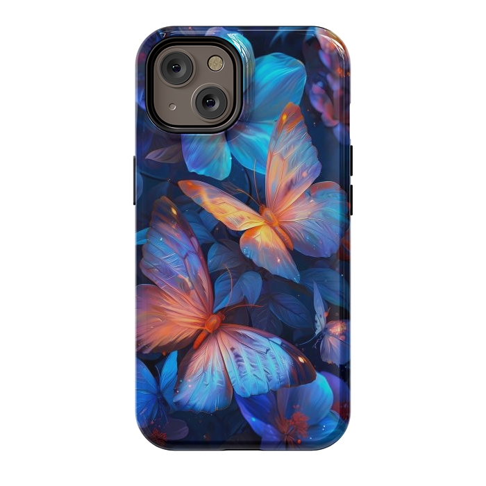 iPhone 14 StrongFit magical night butterflies by haroulita