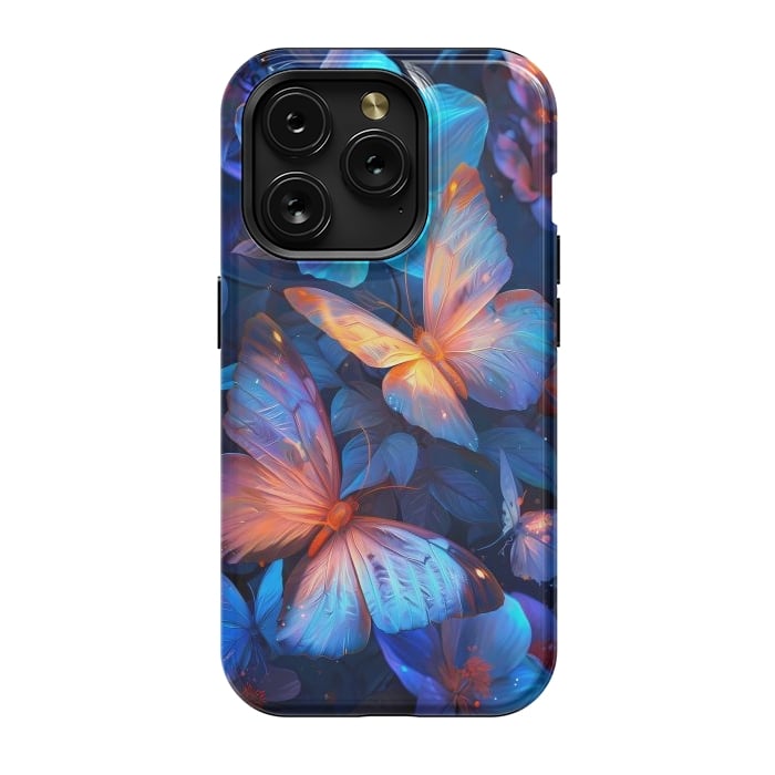 iPhone 15 Pro StrongFit magical night butterflies by haroulita