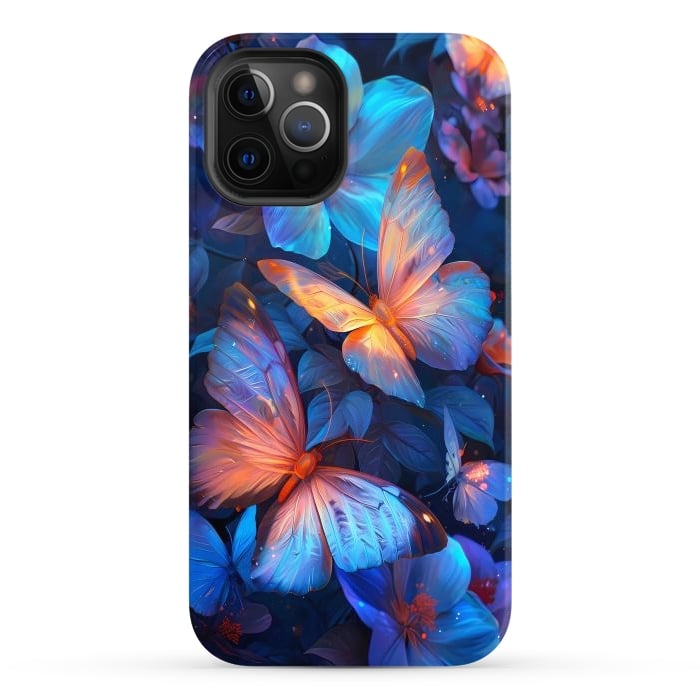 iPhone 12 Pro Max StrongFit magical night butterflies by haroulita