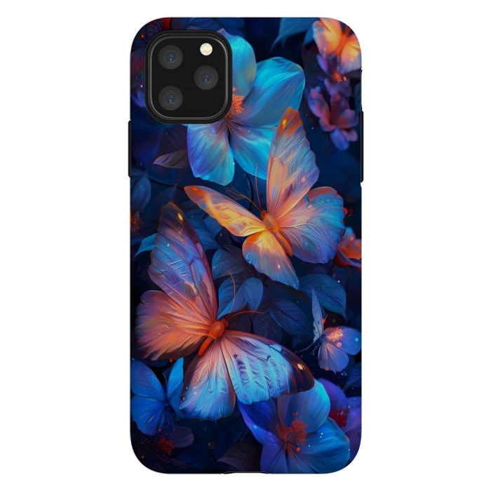 iPhone 11 Pro Max StrongFit magical night butterflies by haroulita