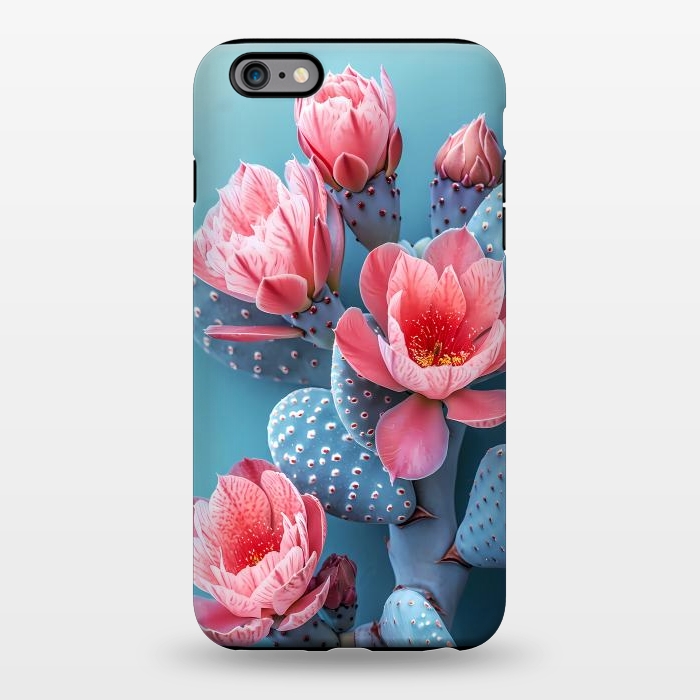 iPhone 6/6s plus StrongFit Pastel cactus flowers by haroulita