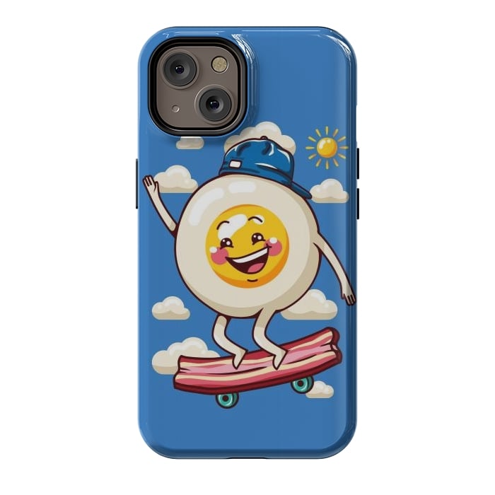 iPhone 14 StrongFit Funny Fried Egg by LM2Kone