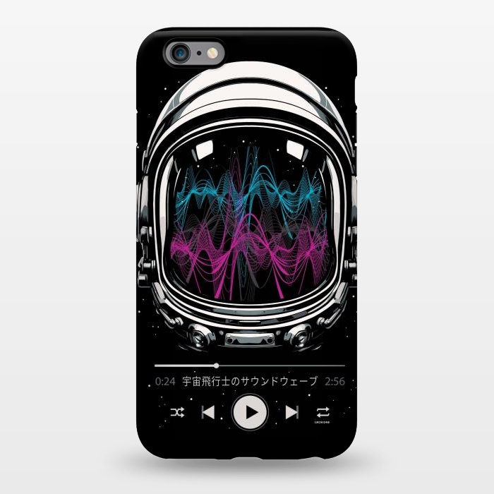 iPhone 6/6s plus StrongFit Soundtrack Neon - Astronaut by LM2Kone