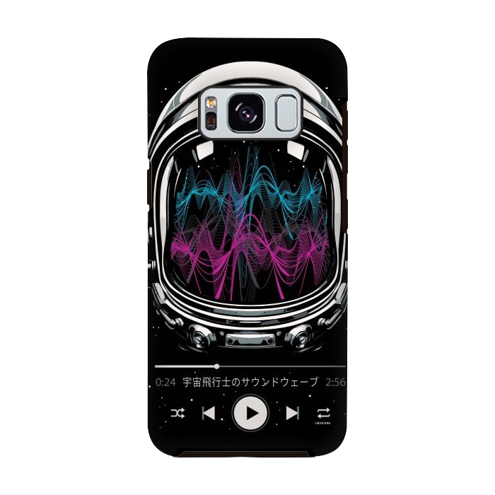 Galaxy S8 StrongFit Soundtrack Neon - Astronaut by LM2Kone