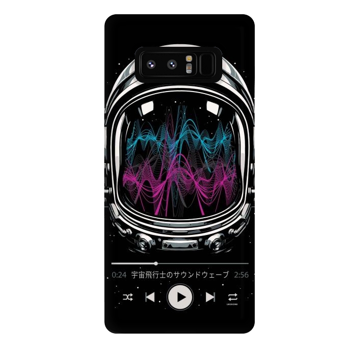 Galaxy Note 8 StrongFit Soundtrack Neon - Astronaut by LM2Kone