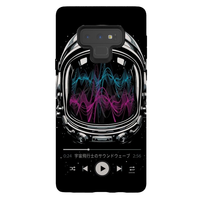 Galaxy Note 9 StrongFit Soundtrack Neon - Astronaut by LM2Kone