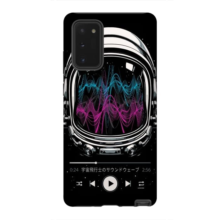 Galaxy Note 20 StrongFit Soundtrack Neon - Astronaut by LM2Kone