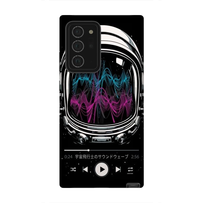 Galaxy Note 20 Ultra StrongFit Soundtrack Neon - Astronaut by LM2Kone