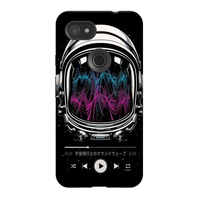Pixel 3AXL StrongFit Soundtrack Neon - Astronaut by LM2Kone