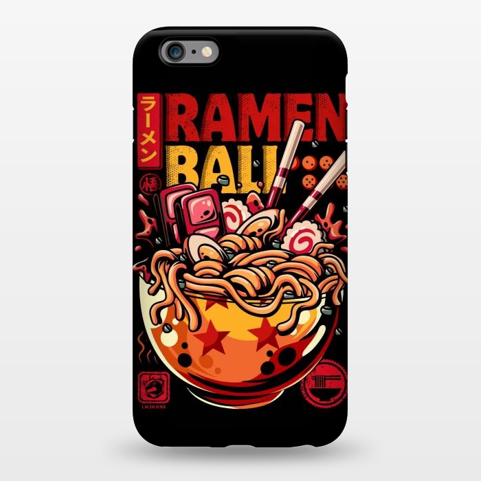 iPhone 6/6s plus StrongFit Super Ramen Ball by LM2Kone