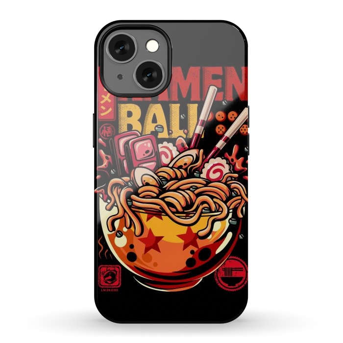 iPhone 13 StrongFit Super Ramen Ball by LM2Kone