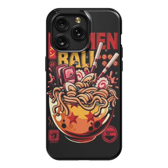 iPhone 15 Pro Max StrongFit Super Ramen Ball by LM2Kone