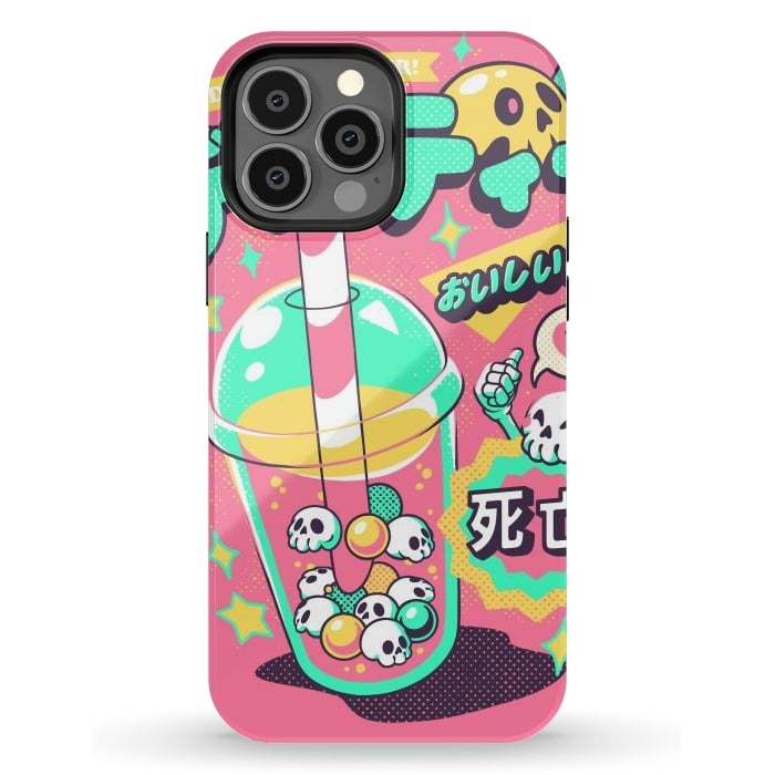iPhone 13 Pro Max StrongFit Death Tea - Pink Version by Ilustrata