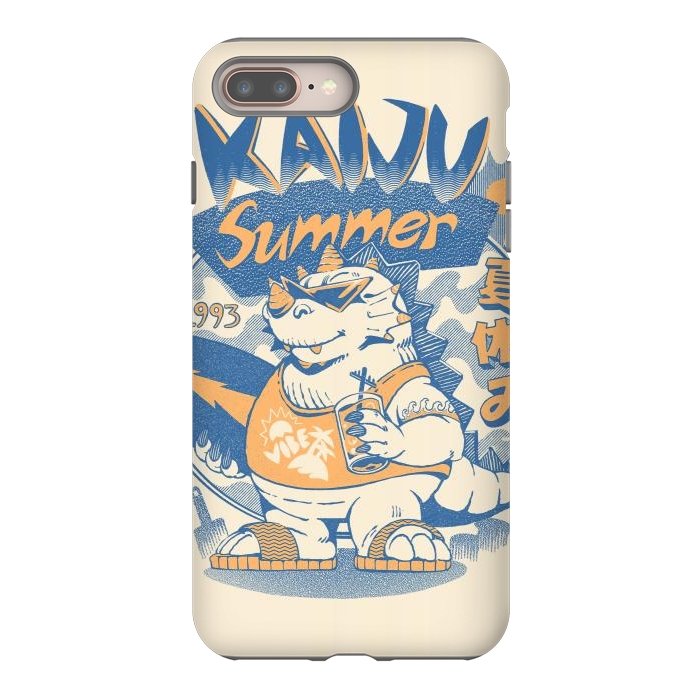 iPhone 7 plus StrongFit Kaiju Summer Vibes  by Ilustrata