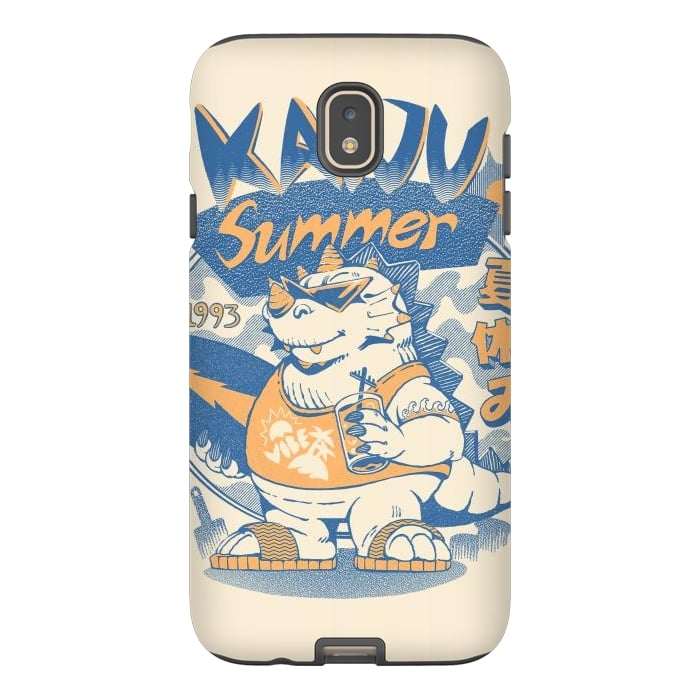 Galaxy J7 StrongFit Kaiju Summer Vibes  by Ilustrata