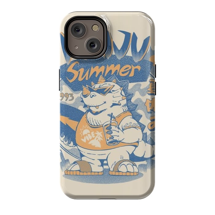 iPhone 14 StrongFit Kaiju Summer Vibes  by Ilustrata