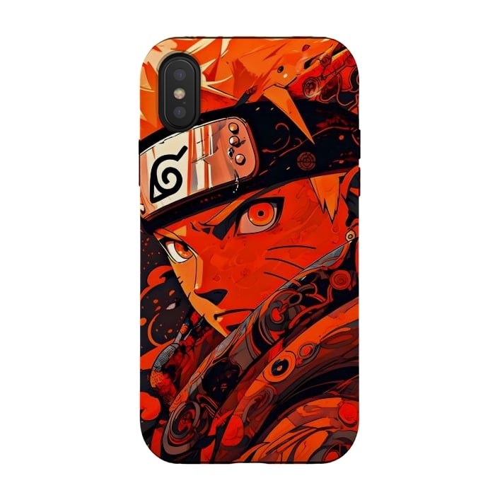 iPhone Xs / X StrongFit Naruto by Winston