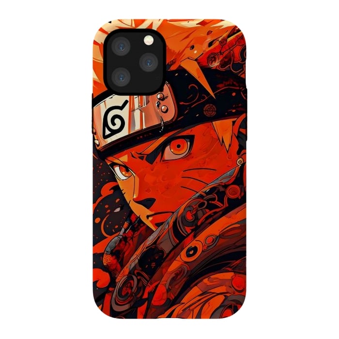 iPhone 11 Pro StrongFit Naruto by Winston
