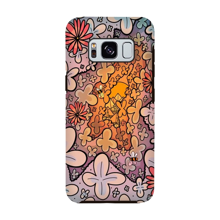 Galaxy S8 StrongFit The forest castle by Steve Wade (Swade)